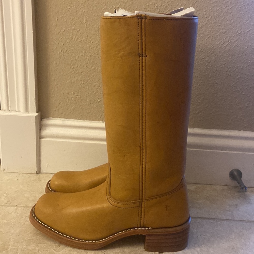 FRYE Campus 14L Leather Boots *NWT*